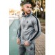 Sinners Attire Poly Tech Hoodie Steel Grey